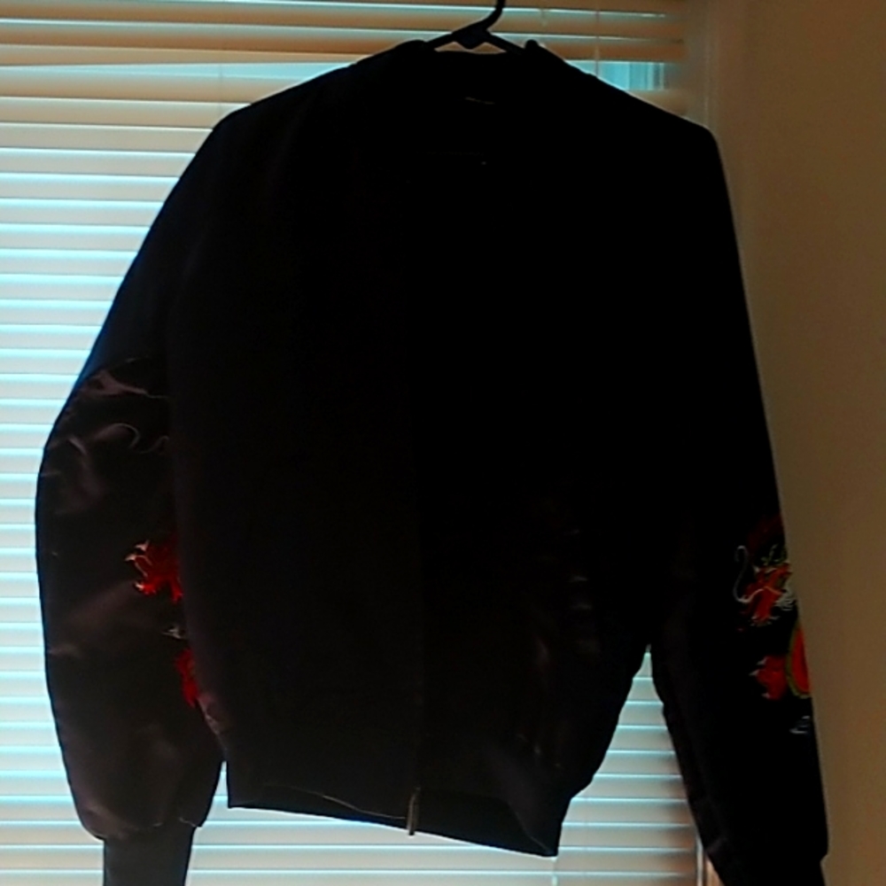 Blue Silk Jacket